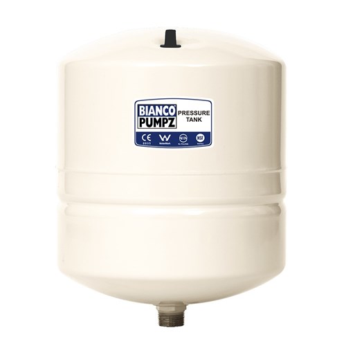 Bianco Pressure Tank 18L Vertical 4 Bar Pre-Charge (811171) (image for) Bianco Pressure Tank 18L Vertical 4 Bar Pre-Charge (811171)
